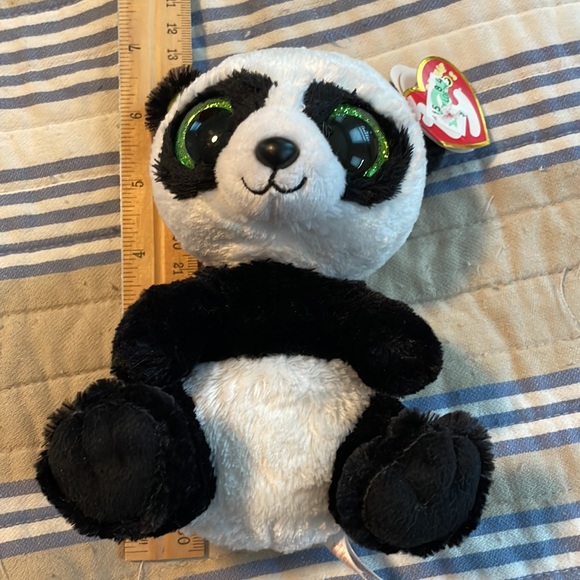 Set of 3 Ty beanie boos,6” with tags, Bamboo, Spells and Chillz - Picture 9 of 16